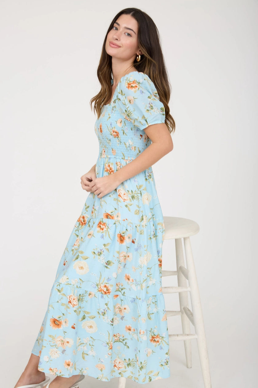 The Sunday Garden Dress - Mint - The Darling Style 