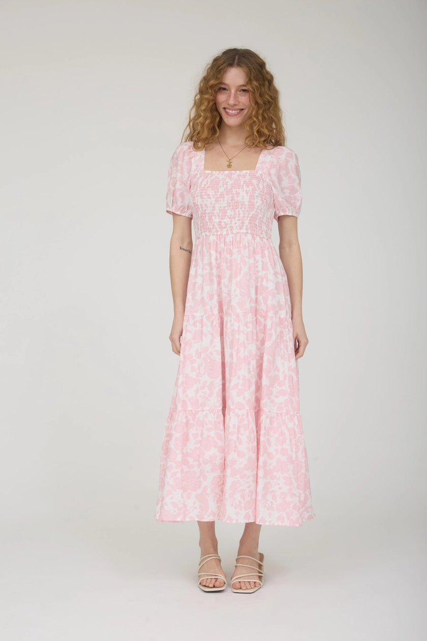 The Grace Dress - Pink - The Darling Style 