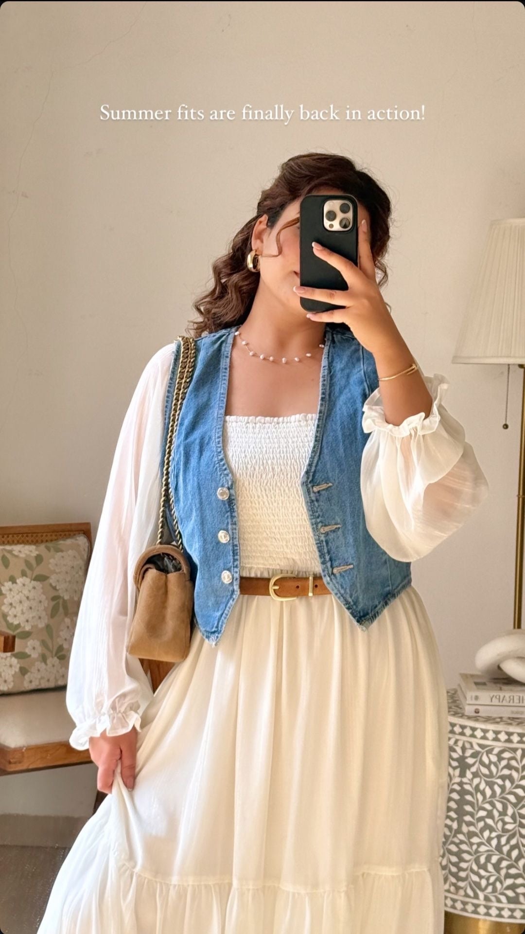The Mesa Vest - Light denim