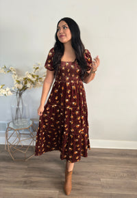 The Flora Velvet Dress