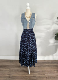 The Mesa Vest - Light denim