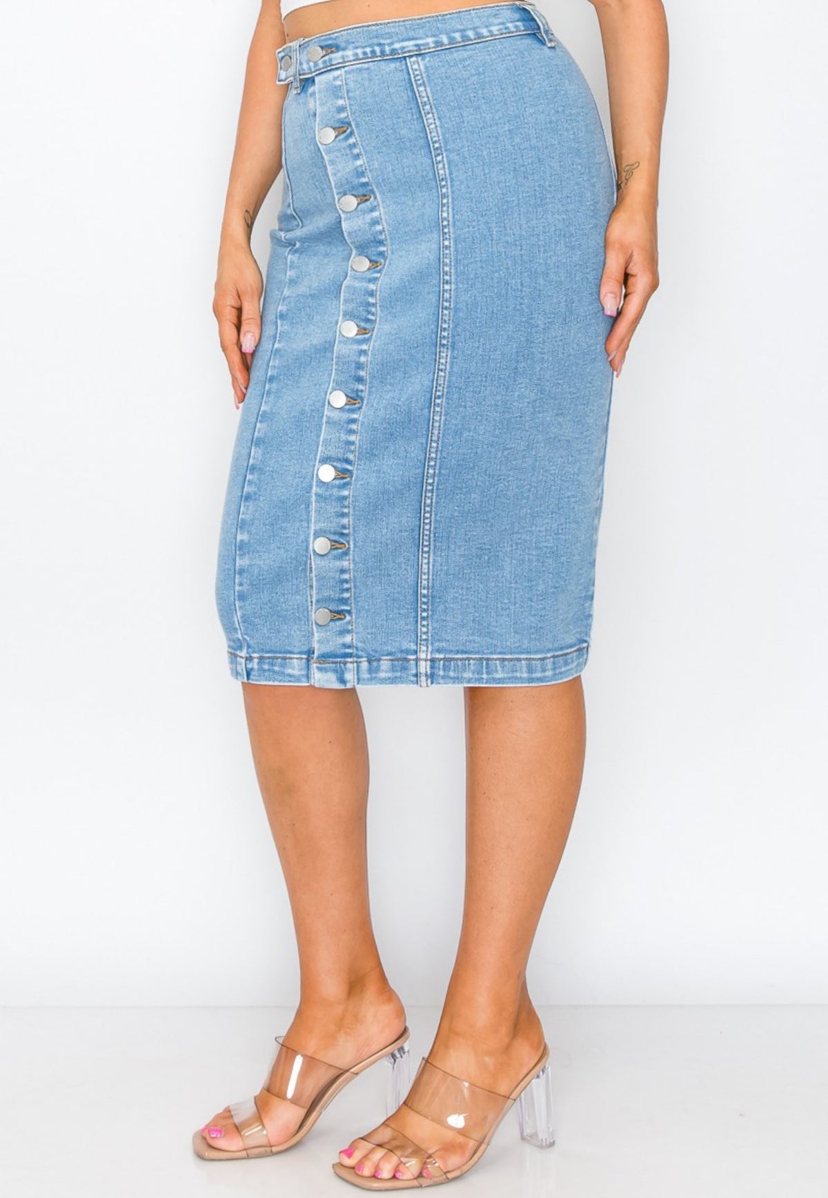 Amy Denim Skirt