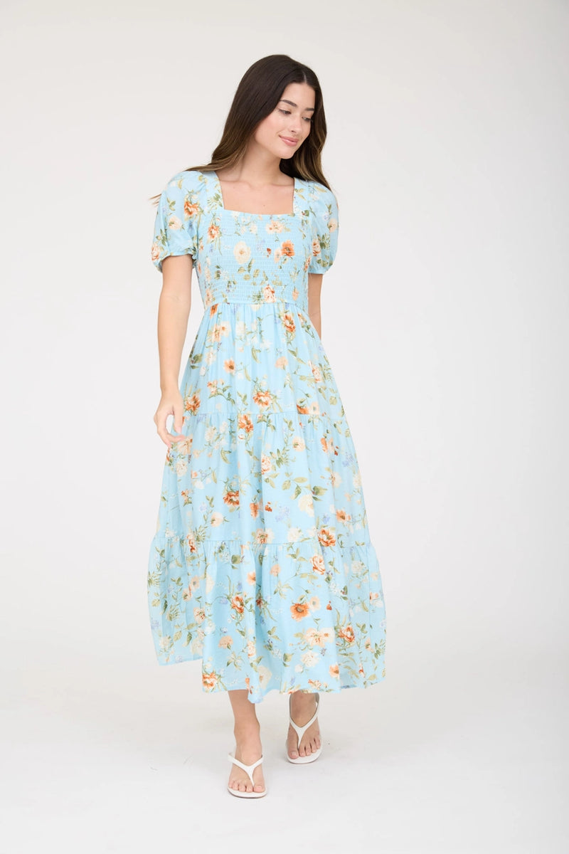 The Sunday Garden Dress - Mint - The Darling Style 