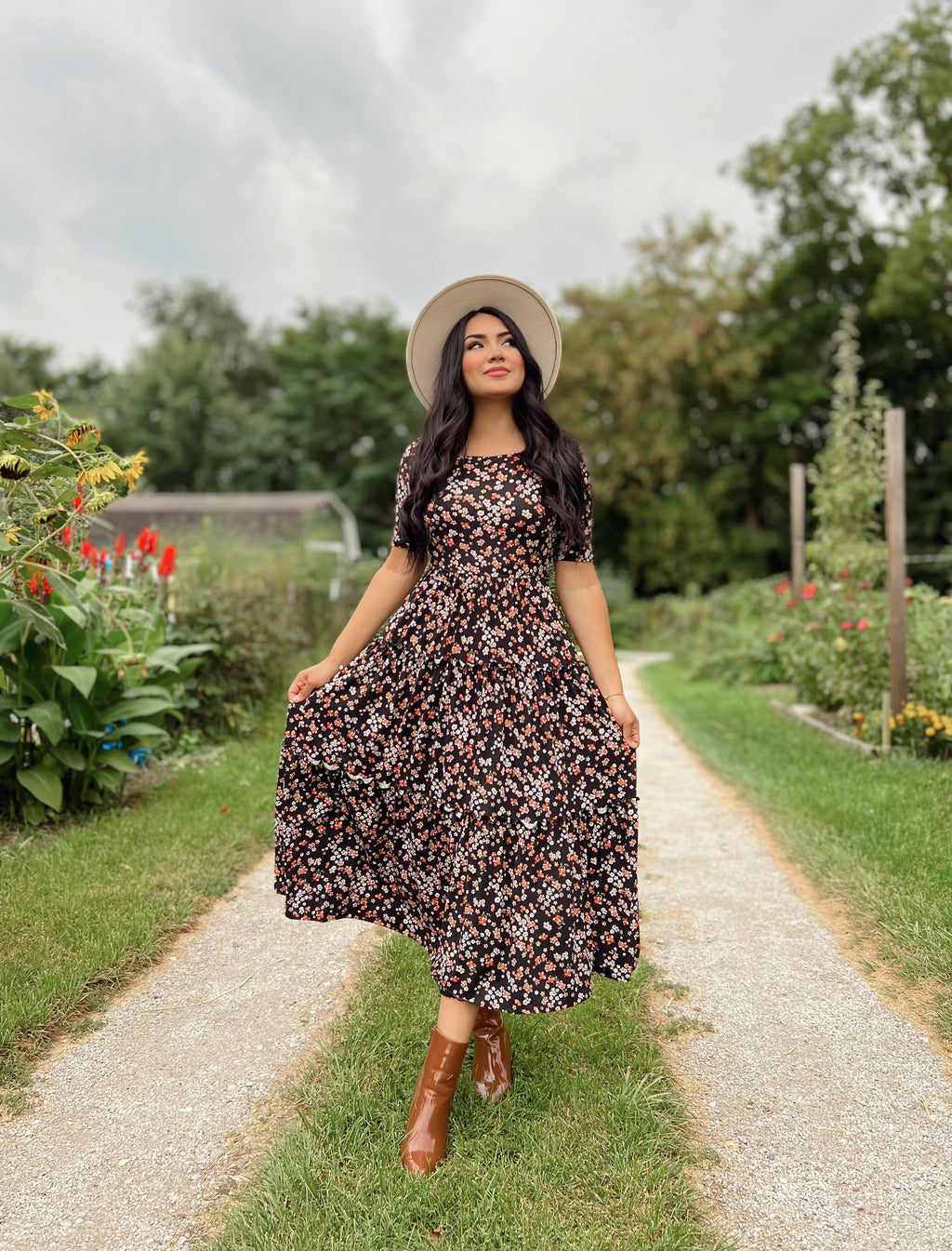 The Prairie Dress - Darling Style Exclusive - Black