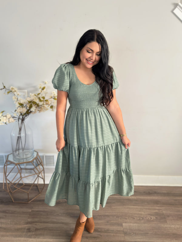 The Olive Ember Dress
