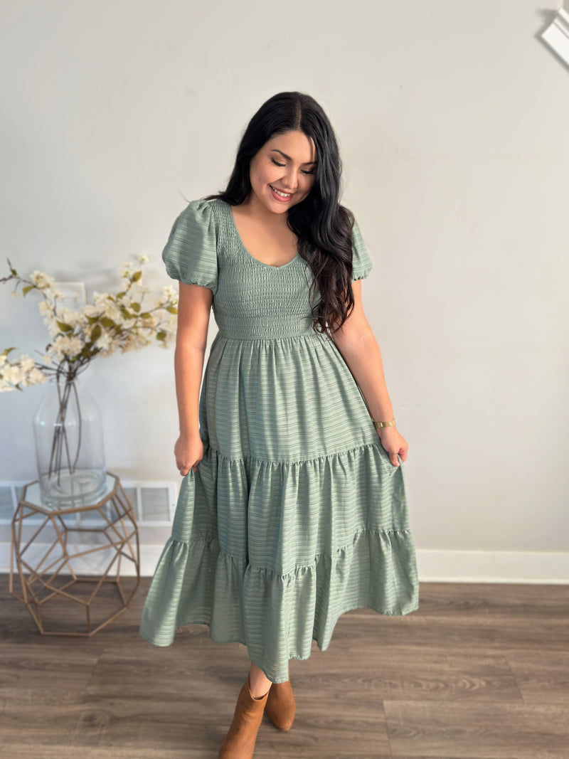 The Olive Ember Dress