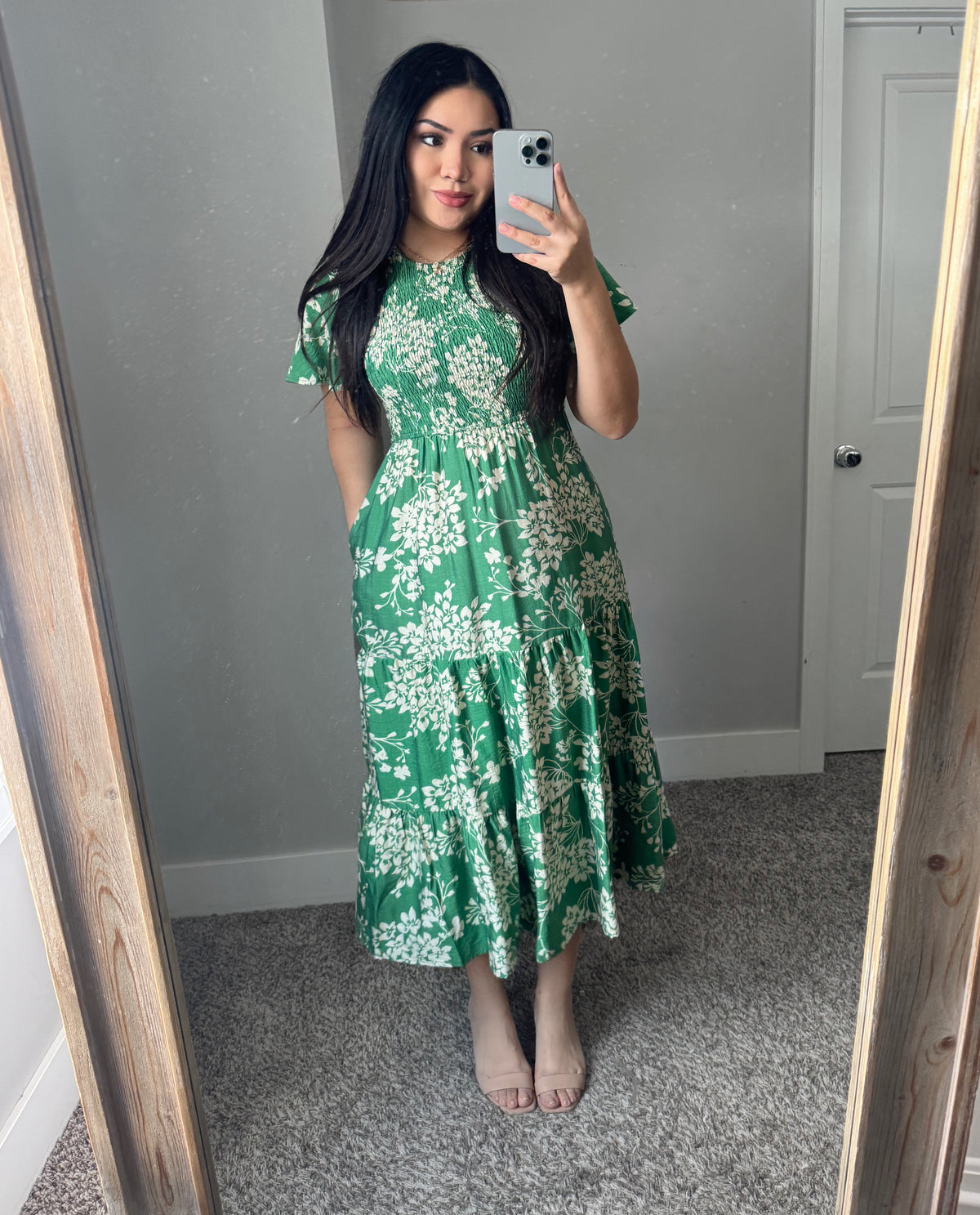 The Secret Garden Dress - Green