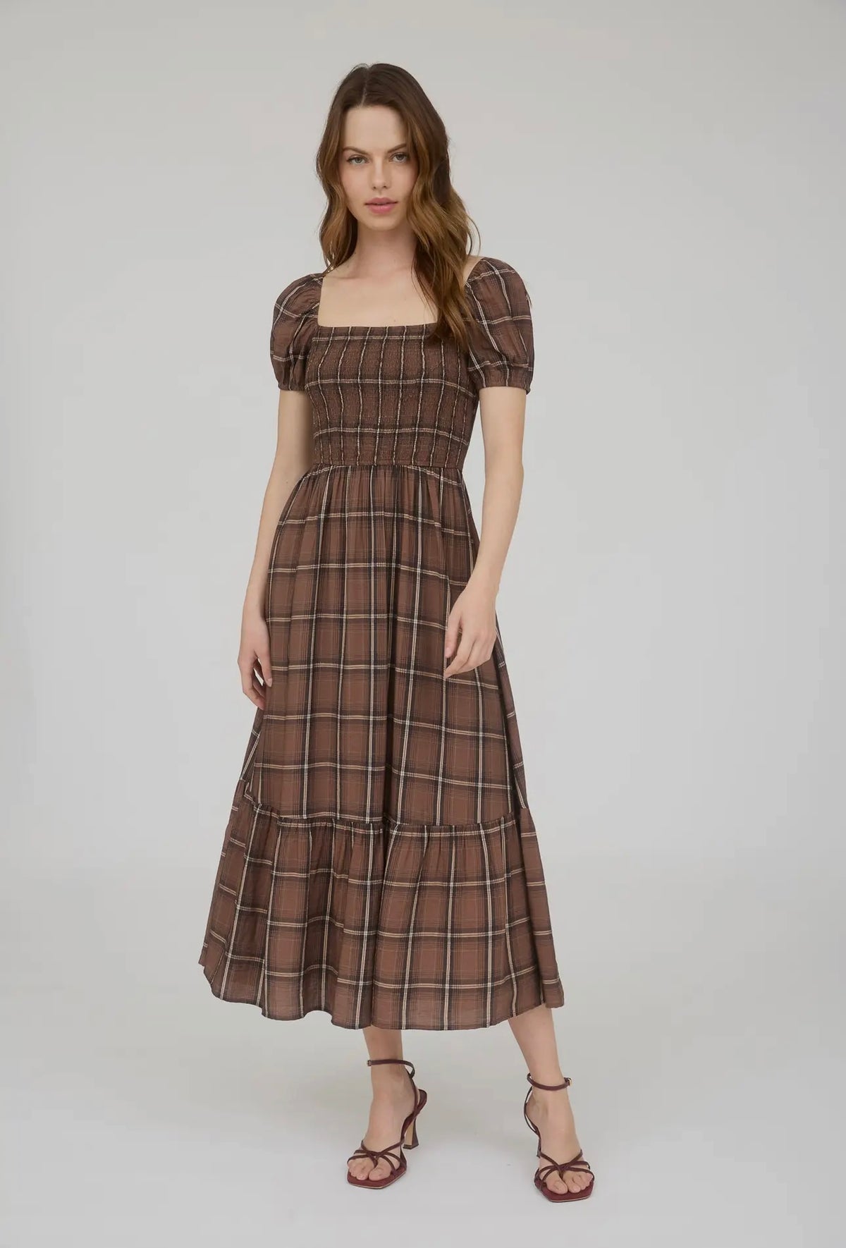 The Maple Plaid Dress
