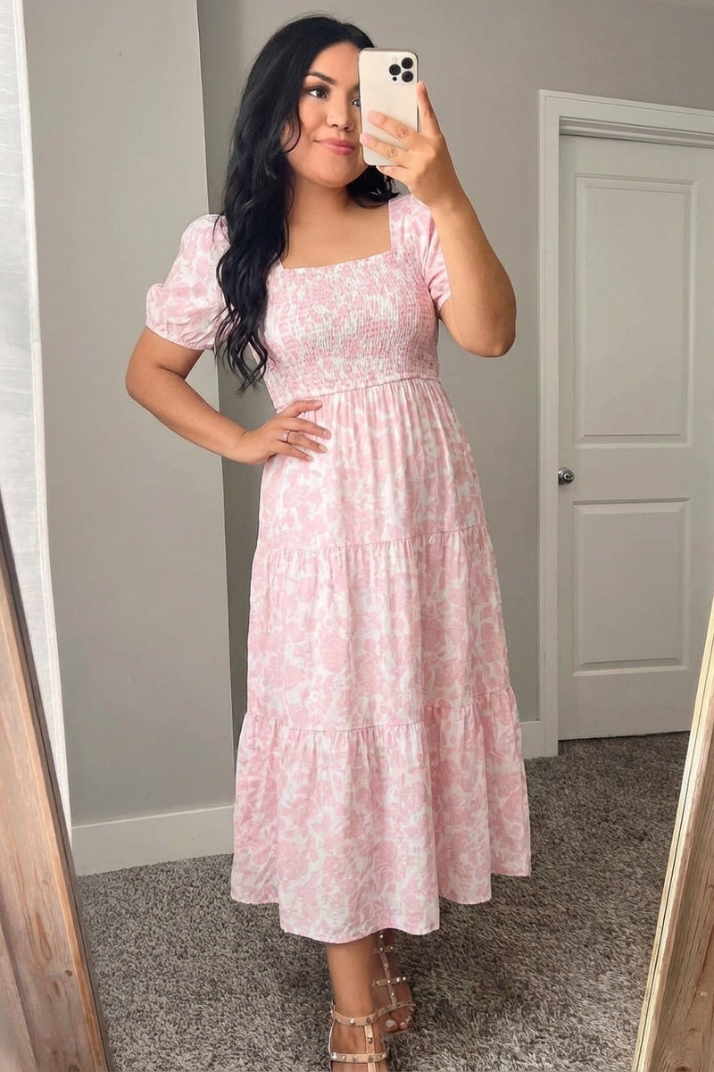 The Grace Dress - Pink - The Darling Style 