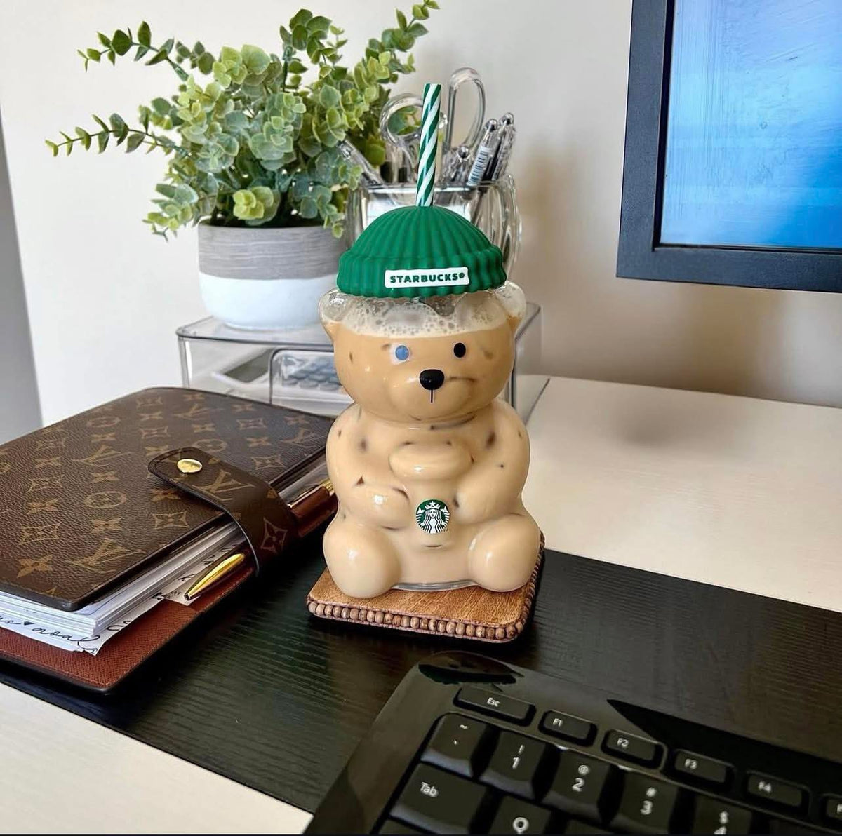 Bearista Glass Cup - The Darling Style 