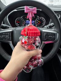 Valentine’s Glass Bear Cup (Chocolates Not Included)
