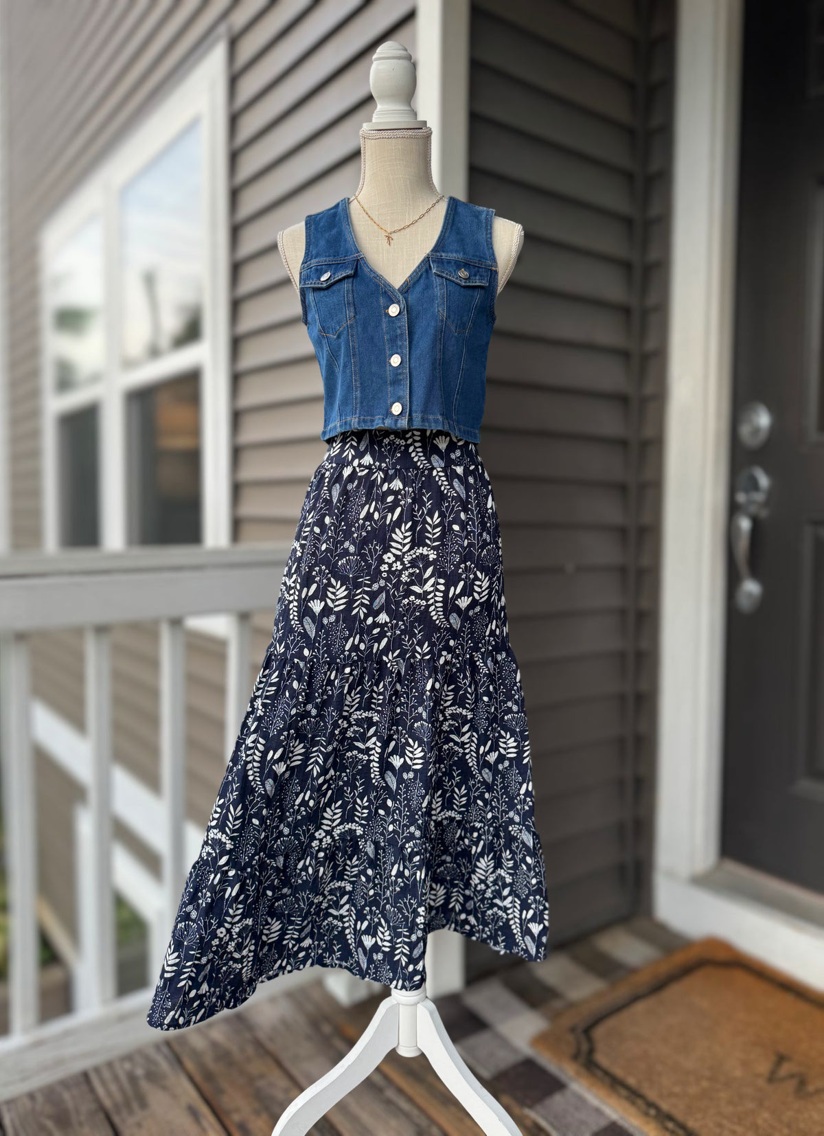 The Midnight Meadow Skirt