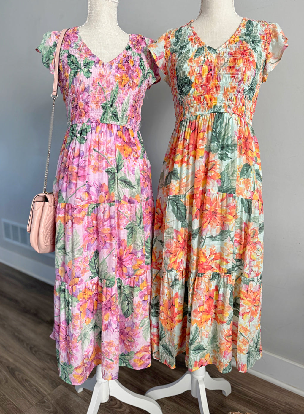 The Dama Dress - Floral (2 Colors)
