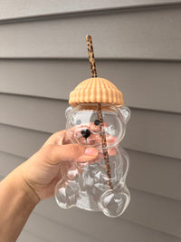 Color Pop Bear - Tan/Leopard