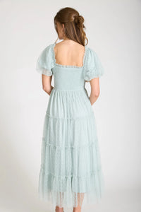 The Tulle Dreams Dress - Sage - The Darling Style 