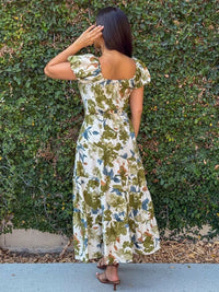 The Fern Belle Dress - Sage