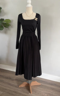 Melanie Pleated Skirt - 2 Color Options