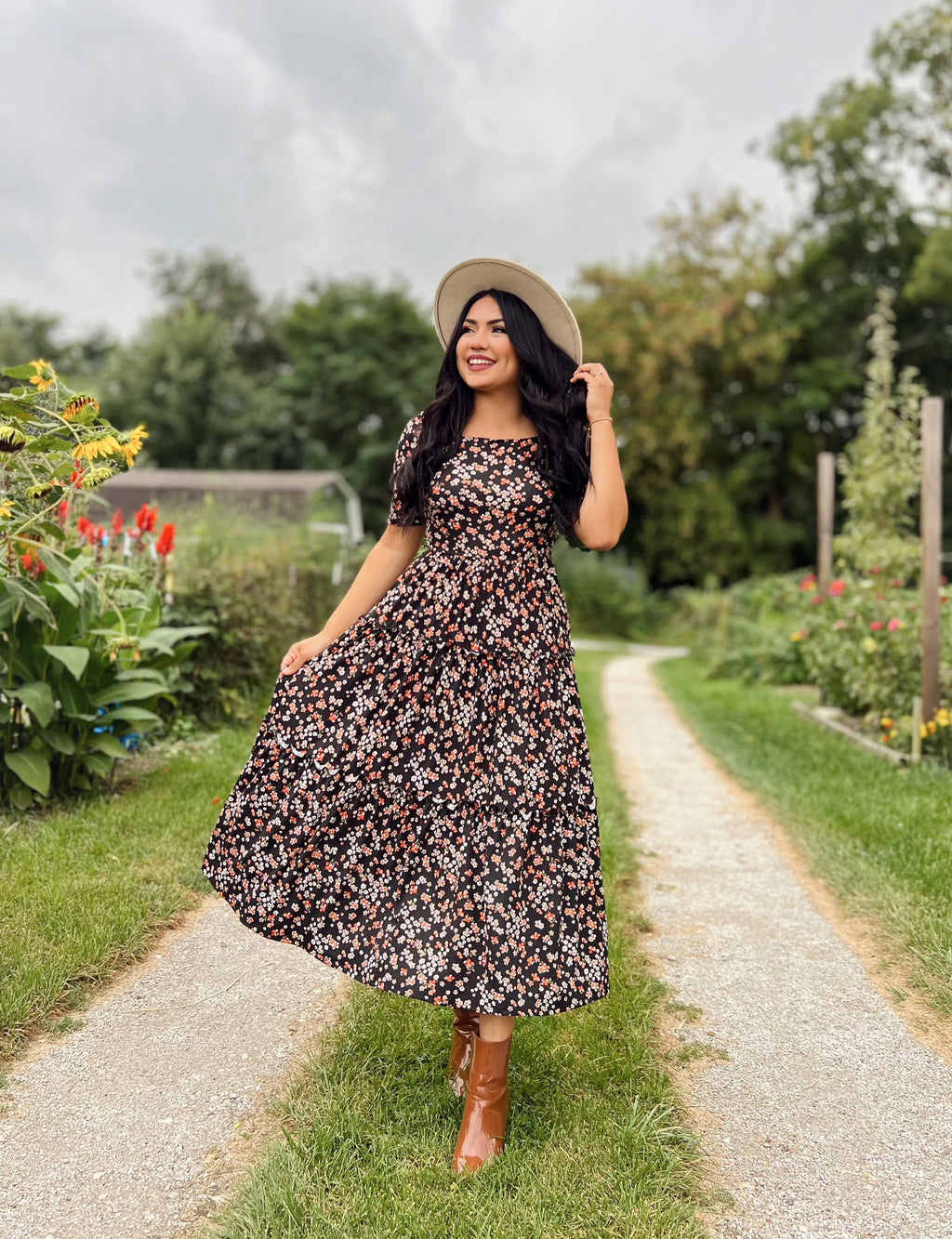 The Prairie Dress - Darling Style Exclusive - Black