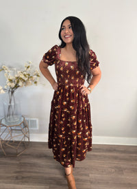 The Flora Velvet Dress