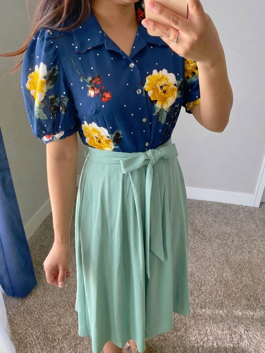 The Marigold Manor Dress - The Darling Style 