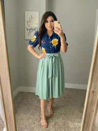 The Marigold Manor Dress - The Darling Style 