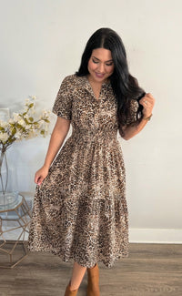 The Verona Leopard Midi - The Darling Style 