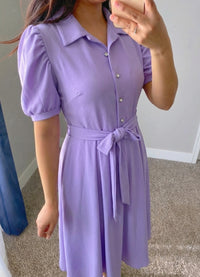 The Duchess Dress - Lilac - The Darling Style 