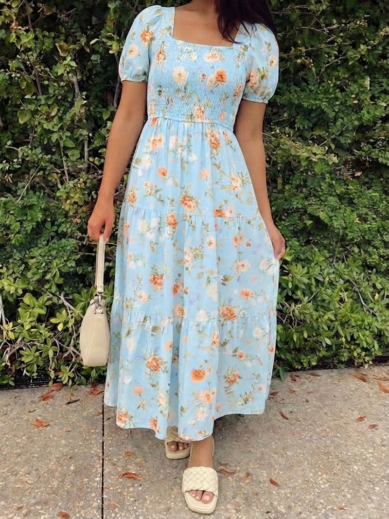 The Sunday Garden Dress - Mint - The Darling Style 