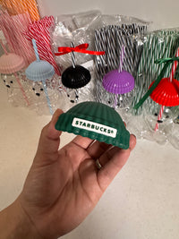 Only Starbies Hat/straw - Green