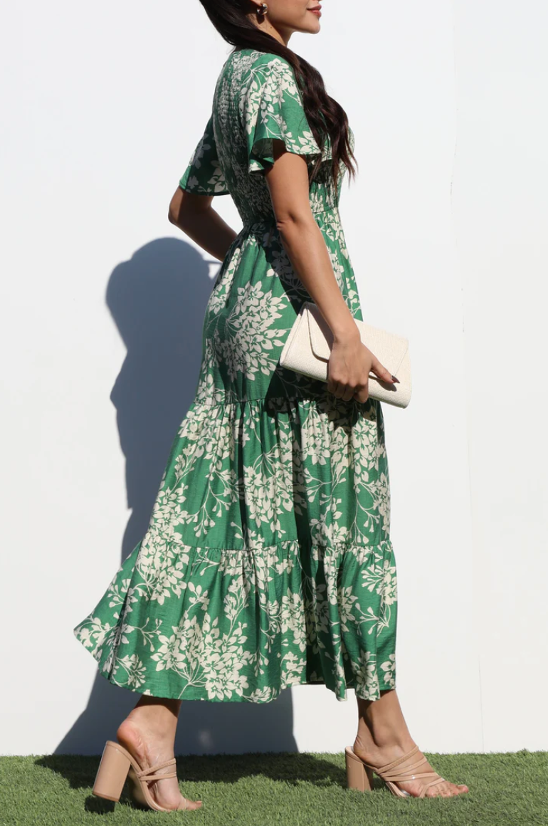 The Secret Garden Dress - Green