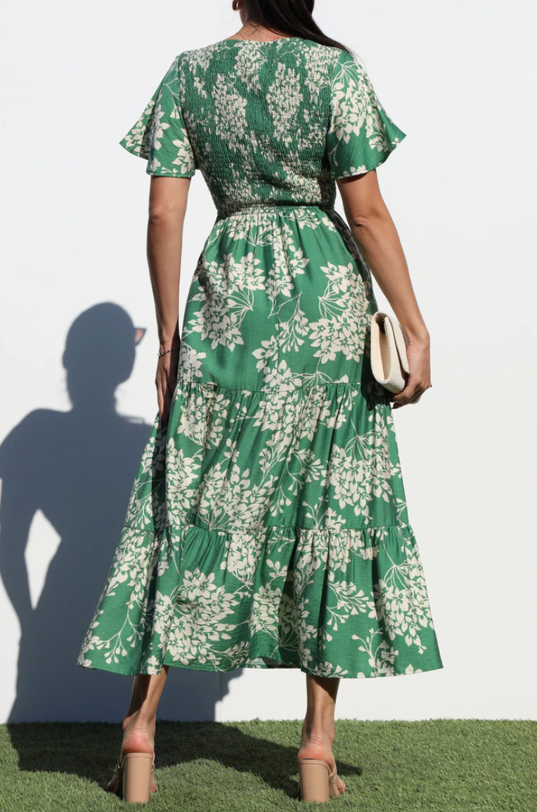 The Secret Garden Dress - Green