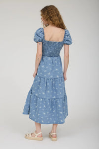 The Cottage Denim Dress - The Darling Style 
