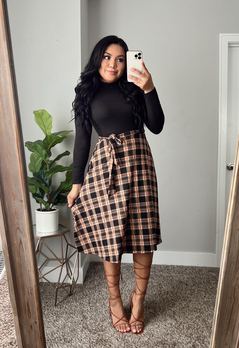 The Burbery Vibes Dress - Darling Style Exclusive