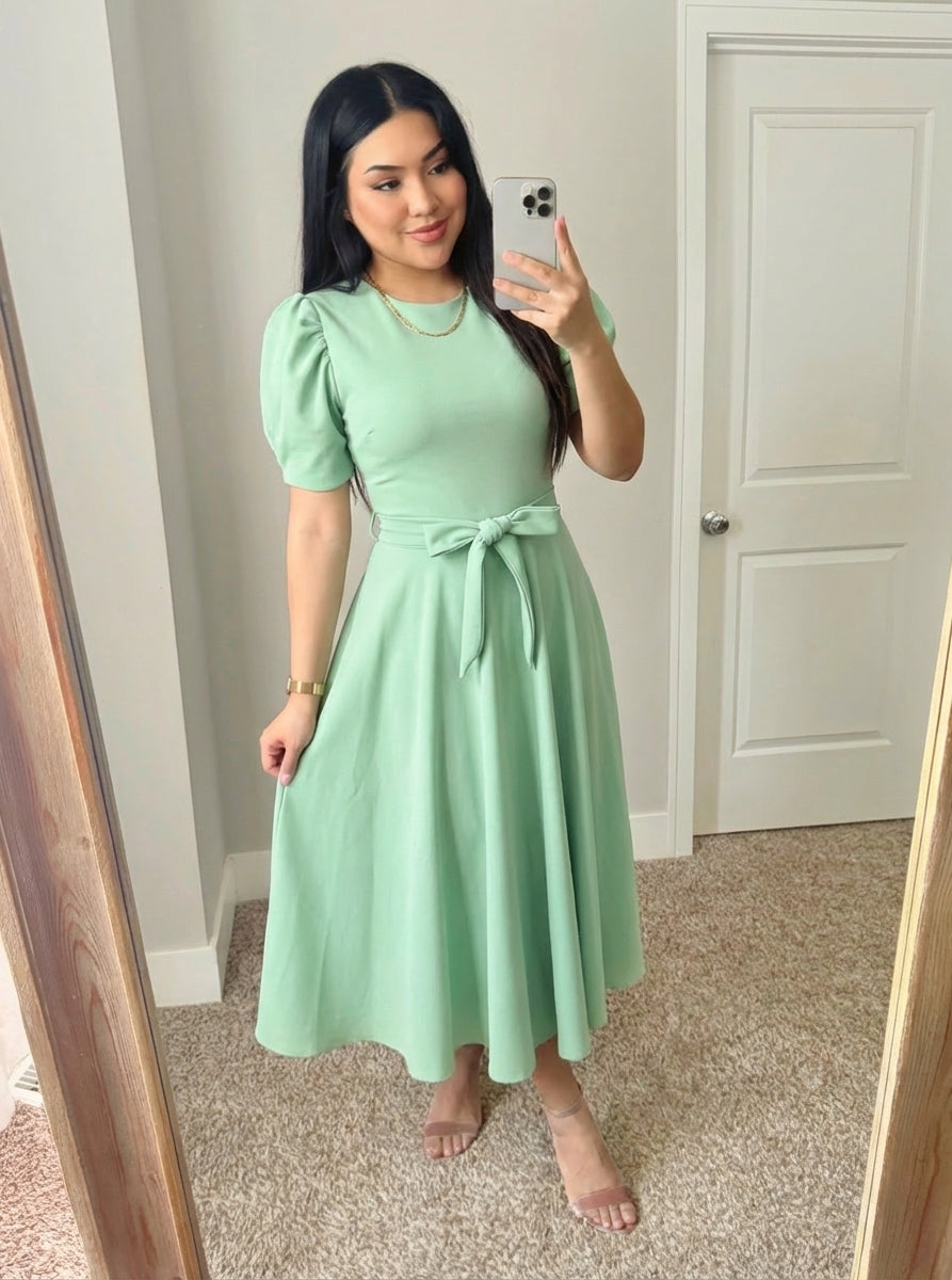 The Pretty In Mint Dress - The Darling Style 