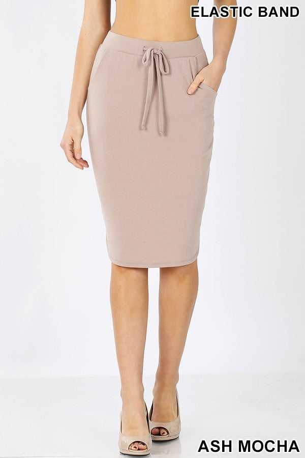 Lounge Skirt - Mocha - The Darling Style 
